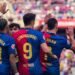 Pemain Barcelona rayakan gol. (Fc Barcelona)