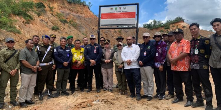 Dinas ESDM dan Dishut Kaltim Gelar Sidak di Empat Lokasi Galian C. (Ayb)