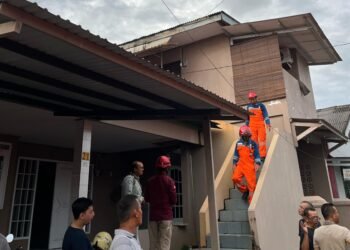 Rumah Kos di Bontang Nyaris Terbakar. (Ist)