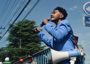 Ketua Pergerakan Mahasiswa Islam Indonesia (PMII) Rayon FISIP Universitas Mulawarman, Ali Sya'ban M. (Ist)