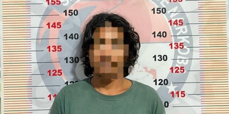 Satresnarkoba Polres Bontang menangkap pelaku pengedar narkoba