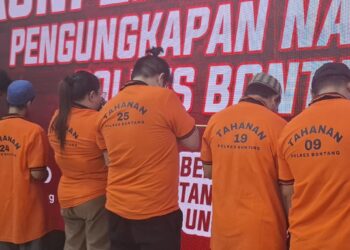 Polres Bontang Tangkap Pelaku Peredaran Narkoba di Bontang