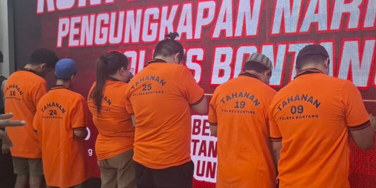 Polres Bontang Tangkap Pelaku Peredaran Narkoba di Bontang