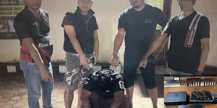 Pelaku pencurian di Masjid ditangkap polisi.