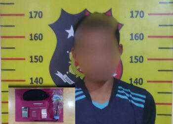 Polsek Samboja Tangkap Pengedar Sabu di Handil Baru