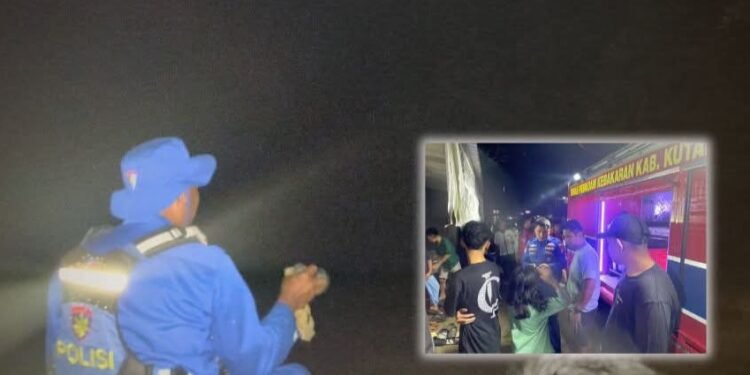 Polres Kukar cari nelayan yang hilang diduga tenggelam di Sungai Tanjung Pemerung