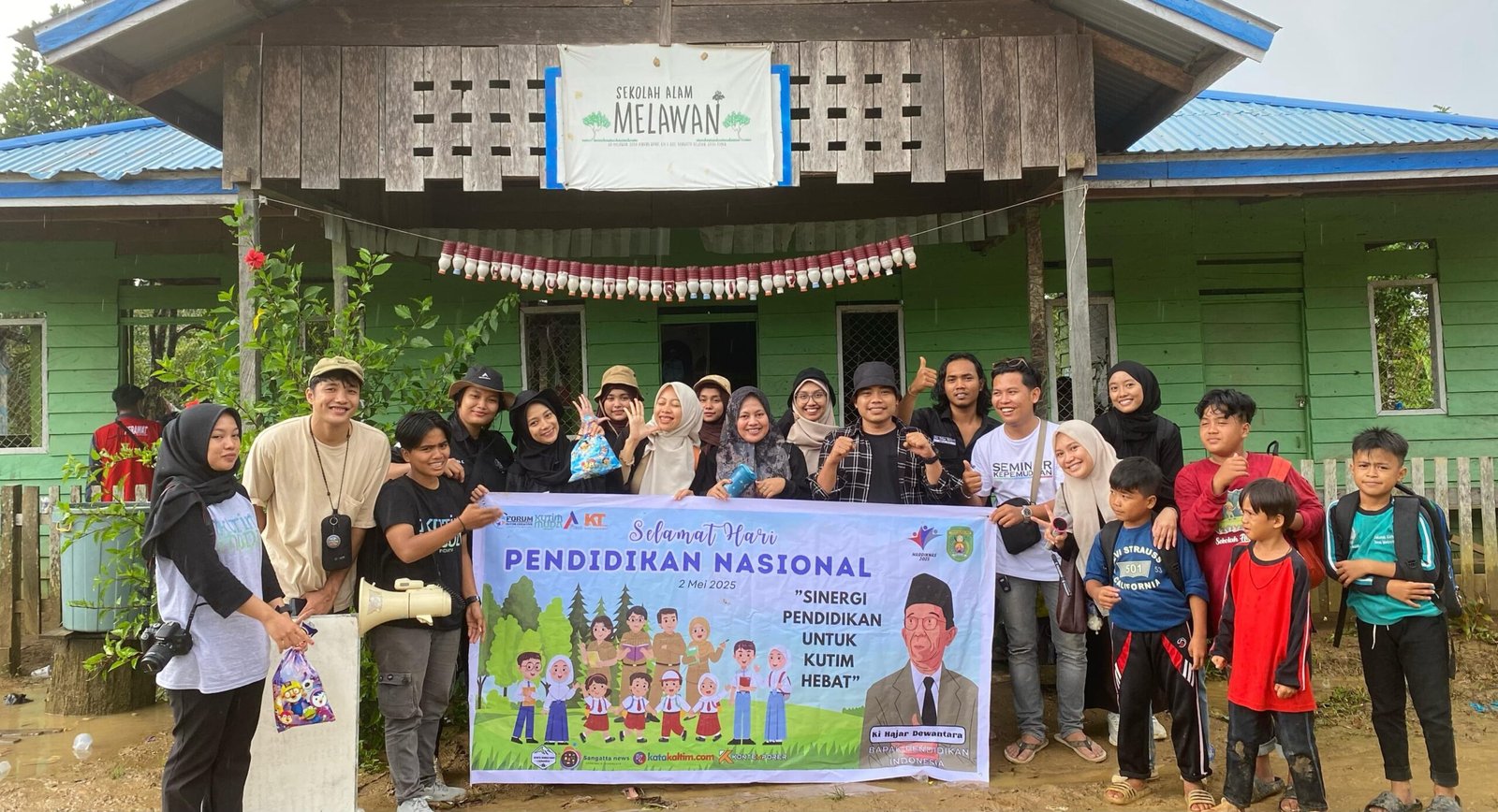 Hardiknas di Pelosok: Aksi Nyata Rumah Kolaborasi untuk Sekolah Alam
