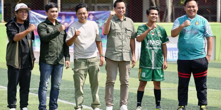 Para Ketua JMSI Kaltim saat membuka Liga JMSI 2025