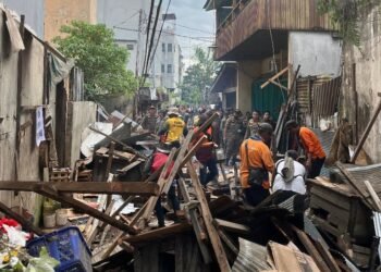 Kondisi Lapak Para Pedagang Pasar Subuh Samarinda yang Dibongkar Tim Gabungan