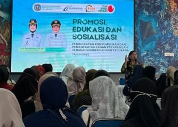 Dinas Ketahanan Pangan DKP3 Bontang menggelar edukasi dan sosialisasi kepada masyarakat dalam rangka pencegahan stunting sejak dini