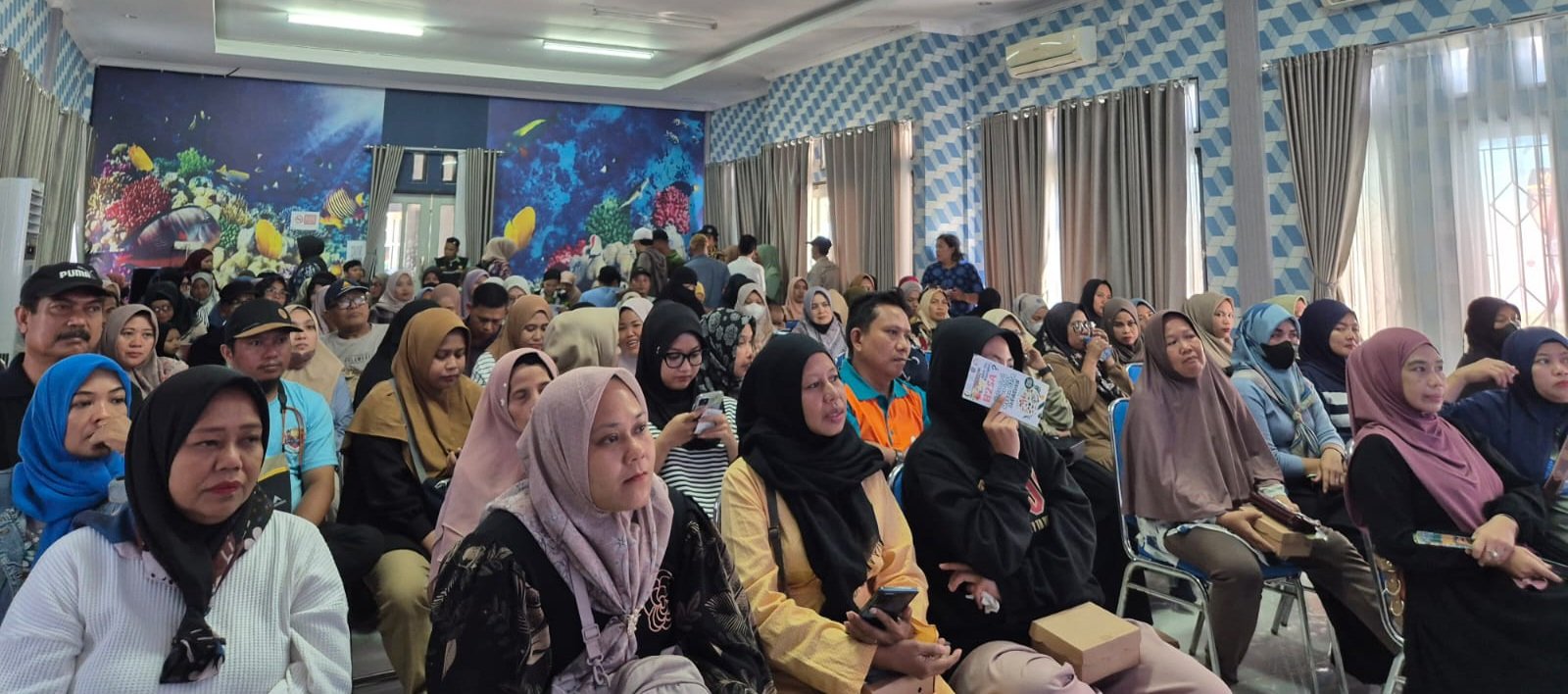 Kegiatan bertajuk Promosi, Edukasi, dan Sosialisasi Peningkatan Konsumsi Ikan serta Pemanfaatan Pekarangan