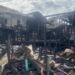 Kondisi rumah usai kebakaran