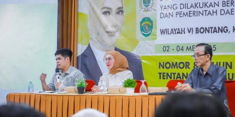 Anggota DPRD Kaltim Shemmy Permata Sari gelar sosialisasi perda (sosperda) Kepemudaan di Kota Bontang