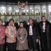 Wali Kota Bontang, Neni Moerniaeni, bersama Wakil Wali Kota Agus Haris dan Ketua DPRD Bontang Andi Faizal Sofyan Hasdam, hadiir dalam putusan sela MK