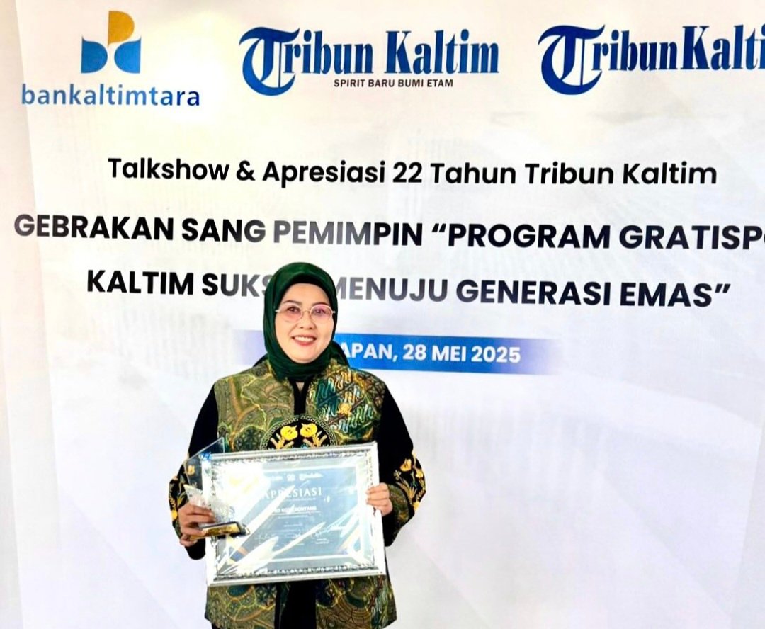 Wakil Ketua DPRD Bontang Sitti Yara Hadiri HUT ke-22 Tribun Kaltim,