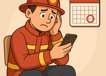 Ilustrasi petugas Damkar