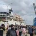 Kondisi penumpang dipelabuhan Loktuan Bontang beberapa bulan lalu