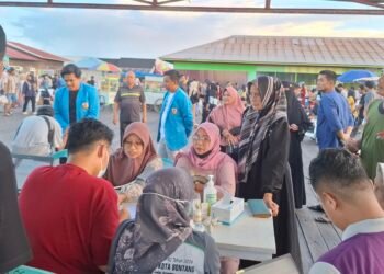 KNPI dan PMI Bontang gelar donor darah dan cek kesehatan gratis