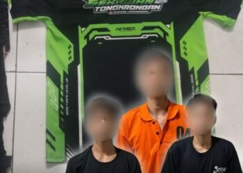 Polisi Tangkap 3 Pelaku Pembakaran dan Pencurian Toko di Kota Bangun