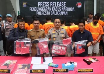 Satresnarkoba Polresta Balikpapan Gerebek Apartemen, Tangkap Residivis Pengedar Sabu