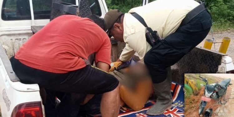 Kecelakaan Motor vs Truk CPO di Muara Kaman, Satu Orang Luka Berat