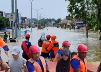 Kota Balikpapan kembali dilanda banjir.