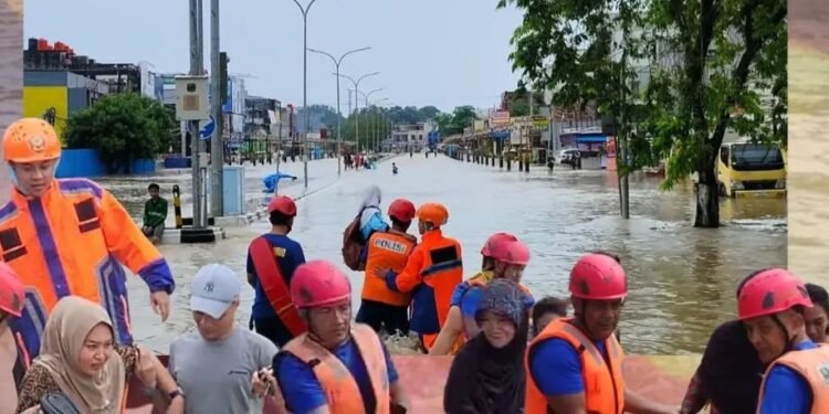 Kota Balikpapan kembali dilanda banjir.