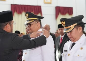 Gubernur Kalimantan Timur, Rudy Mas’ud lantik Bupati dan Wakil Bupati Kukar terpilih