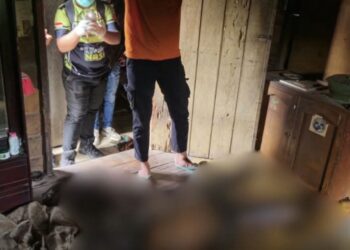 Polres Kukar lakukan Olah TKP di lokasi penemuan mayat