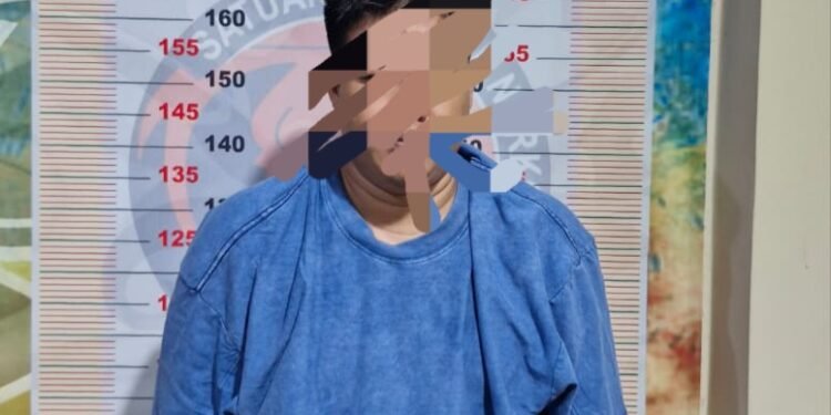 Residivis narkoba ditangkap Polres Bontang.