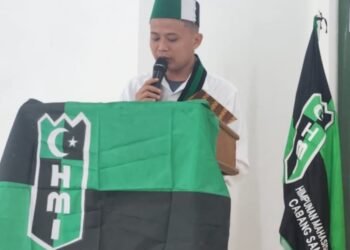 Ketua Bidang Pembinaan Aparatur Organisasi (PAO) HMI Cabang Sangatta, Triatno Wahyu Saputra
