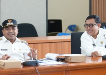 Rapat koordinasi lintas OPD, Rabu (25/6/2025) bersama Wakil Wali Kota Bontang, Agus Haris