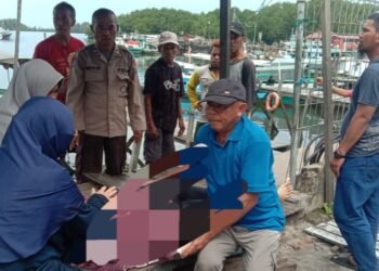 Kondisi korban saat dievakuasi BPBD