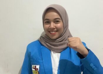 Ketua Bidang P3AKB KNPI Bontang, Aini,