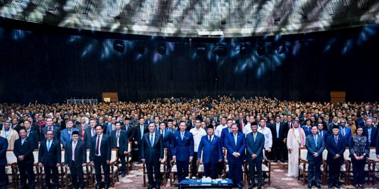 Prabowo Subianto hadiri Konferensi Internasional Infrastruktur 2025 di JCC
