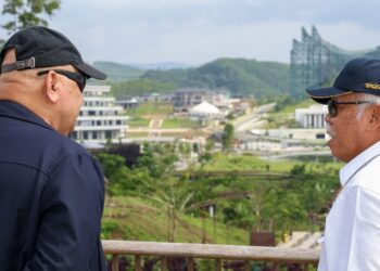Direktur Global World Bank untuk Water Global Practice, Saroj Kumar Jha, mengunjungi Ibu Kota Nusantara (IKN) didampingi Kepala Otorita IKN, Basuki Hadimuljono.