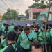 Puluhan driver Ojol datangi Mie Gacoan