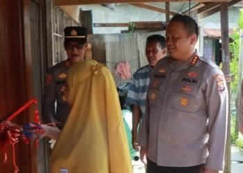 Peringati Hari Bhayangkara ke-79, Polresta Samarinda Resmikan Program Bedah Rumah untuk Warga Kurang Mampu