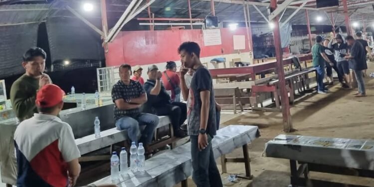 Sat Reskrim Polresta Samarinda datangi lokasi yang diduga perjudian