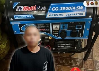 Curi Genset di KUA, Mahasiswa Ditangkap Polsek Kembang Janggut Kukar