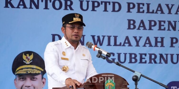 Gubernur Kaltim Rudy Mas’ud