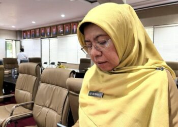Sekretaris Daerah Kota Bontang, Aji Erlynawati,