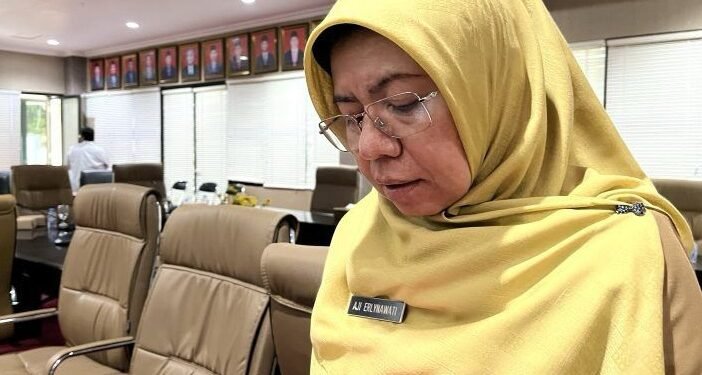 Sekretaris Daerah Kota Bontang, Aji Erlynawati,