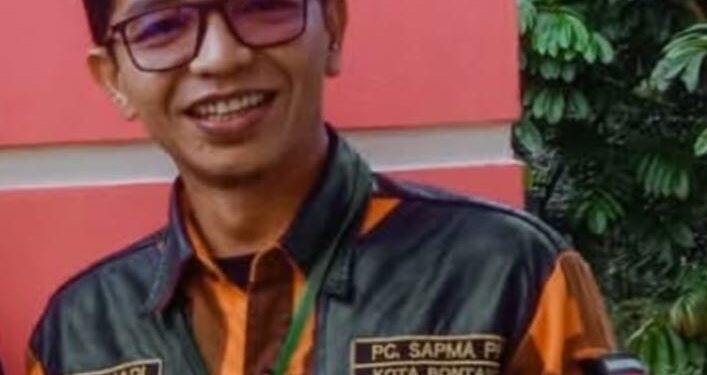 Ketua SAPMA Pemuda Pancasila Kota Bontang, Sapril Yadi menyampaikan apresiasi kepada PT Pupuk Kaltim