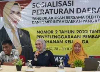 Legislator Kaltim Gelar Sosialisasi Perda Ketahanan Keluarga di Bontang