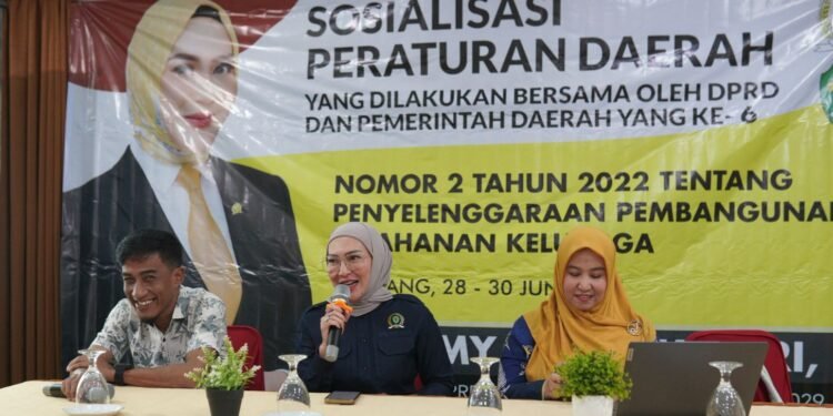 Legislator Kaltim Gelar Sosialisasi Perda Ketahanan Keluarga di Bontang