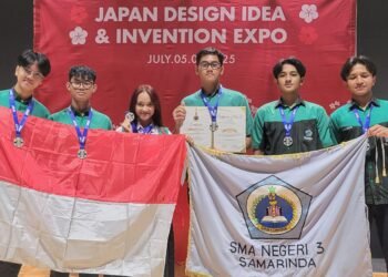 Pelajar Kalimantan Timur Raih Medali Emas di Ajang Internasional JDIE 2025 di Jepang