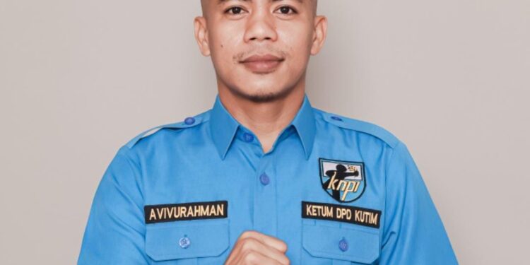 Ketua DPD KNPI Kutai Timur, Avivurahman Al-Ghazali,
