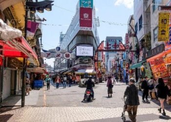 Ilustrasi suasana di Jepang