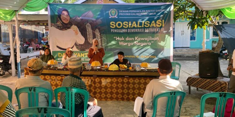 Anggota DPRD Kalimantan Timur, Damayanti, gelar Sosialisasi Penguatan Demokrasi Daerah (PDD) ke-6
